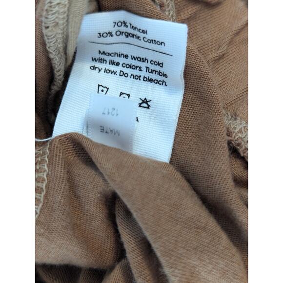 Mate The Label Brown Tencel Sleep Pant - Picture 11 of 13